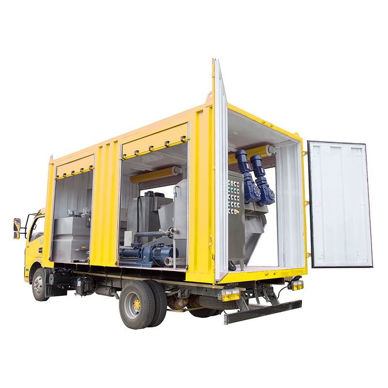 移動式污泥脫水車